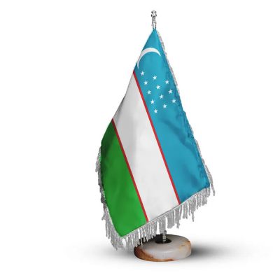 پرچم تشریفات کشور آسیایی ازبکستان