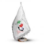 پرچم با پایه سازمان بنیاد شهید ایران