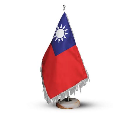 پرچم پایه سنگی کشور تایوان یا چین تایپه