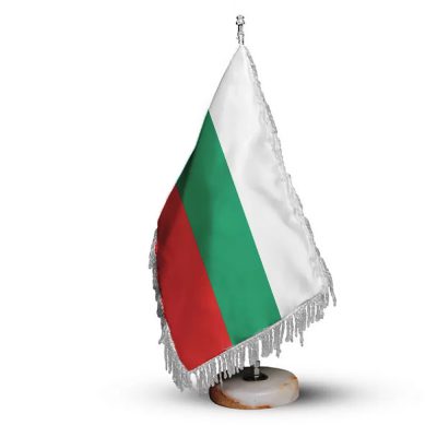 پرچم پایه سنگی و شیری کشور بلغارستان