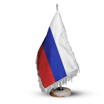 پرچم رومیزی باپایه کشور روسیه