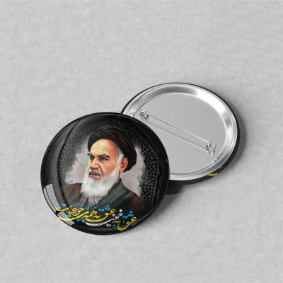 پیکسل عکس امام خمینی با طرح مذهبی