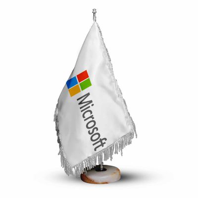 پرچم رومیزی و تشریفات شرکت مایکروسافت