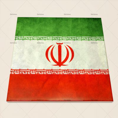 کاشی طرح سرامیکی پرچم ایران